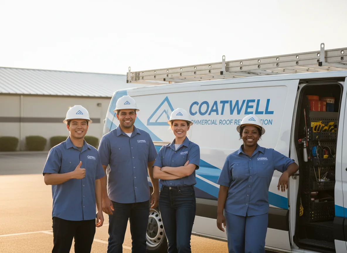Commercial roof coating company in Sidman, PA